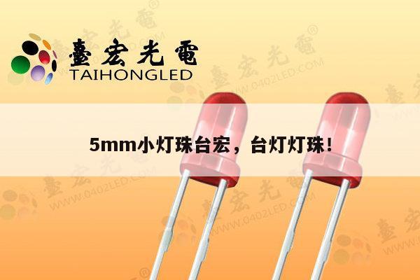 5mm小灯珠台宏，台灯灯珠！-第1张图片-led灯珠, 贴片led灯珠, 直插led灯珠, 大功率灯珠, 3528灯珠, led灯珠厂家广东台宏光电科技有限公司 服务热线400-689-8189