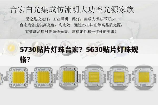 5730贴片灯珠台宏？5630贴片灯珠规格？-第1张图片-led灯珠, 贴片led灯珠, 直插led灯珠, 大功率灯珠, 3528灯珠, led灯珠厂家广东台宏光电科技有限公司 服务热线400-689-8189