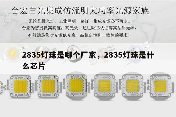 2835灯珠是哪个厂家，2835灯珠是什么芯片-第1张图片-led灯珠, 贴片led灯珠, 直插led灯珠, 大功率灯珠, 3528灯珠, led灯珠厂家广东台宏光电科技有限公司 服务热线400-689-8189