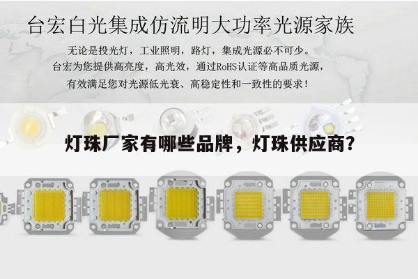 灯珠厂家有哪些品牌，灯珠供应商？-第1张图片-led灯珠, 贴片led灯珠, 直插led灯珠, 大功率灯珠, 3528灯珠, led灯珠厂家广东台宏光电科技有限公司 服务热线400-689-8189