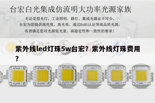 紫外线led灯珠5w台宏？紫外线灯珠费用？-第1张图片-led灯珠, 贴片led灯珠, 直插led灯珠, 大功率灯珠, 3528灯珠, led灯珠厂家广东台宏光电科技有限公司 服务热线400-689-8189