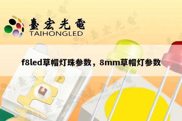 f8led草帽灯珠参数,8mm草帽灯参数-第1张图片-led灯珠, 贴片led灯珠, 直插led灯珠, 大功率灯珠, 3528灯珠, led灯珠厂家广东台宏光电科技有限公司 服务热线400-689-8189 f8led草帽灯珠参数,8mm草帽灯参数-第1张图片-led灯珠, 贴片led灯珠, 直插led灯珠, 大功率灯珠, 3528灯珠, led灯珠厂家广东台宏光电科技有限公司 服务热线400-689-8189