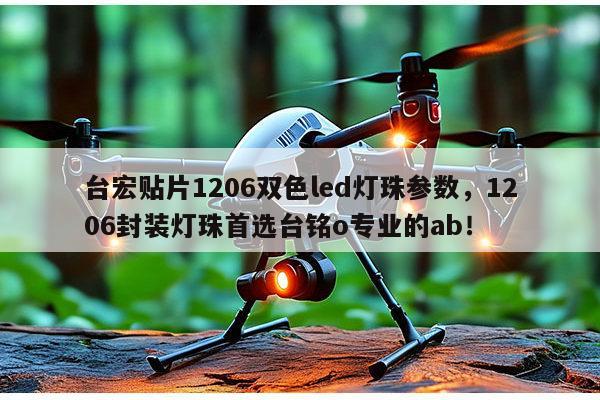 台宏贴片1206双色led灯珠参数，1206封装灯珠首选台铭o专业的ab！-第1张图片-led灯珠, 贴片led灯珠, 直插led灯珠, 大功率灯珠, 3528灯珠, led灯珠厂家广东台宏光电科技有限公司 服务热线400-689-8189