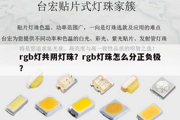 rgb灯共阴灯珠?rgb灯珠怎么分正负极?-第1张图片-led灯珠, 贴片led灯珠, 直插led灯珠, 大功率灯珠, 3528灯珠, led灯珠厂家广东台宏光电科技有限公司 服务热线400-689-8189 rgb灯共阴灯珠?rgb灯珠怎么分正负极?-第1张图片-led灯珠, 贴片led灯珠, 直插led灯珠, 大功率灯珠, 3528灯珠, led灯珠厂家广东台宏光电科技有限公司 服务热线400-689-8189