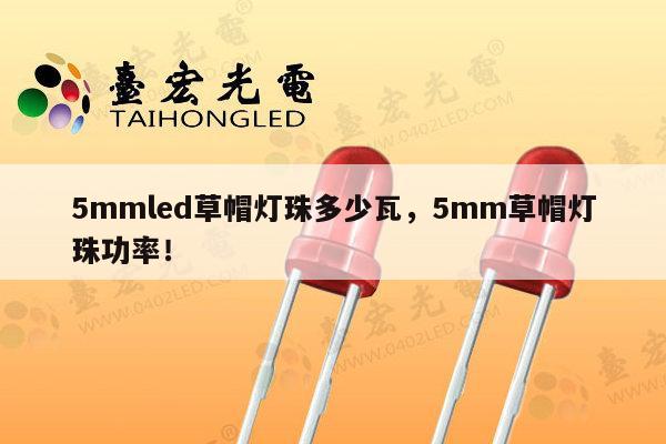 5mmled草帽灯珠多少瓦,5mm草帽灯珠功率!-第1张图片-led灯珠, 贴片led灯珠, 直插led灯珠, 大功率灯珠, 3528灯珠, led灯珠厂家广东台宏光电科技有限公司 服务热线400-689-8189 5mmled草帽灯珠多少瓦,5mm草帽灯珠功率!-第1张图片-led灯珠, 贴片led灯珠, 直插led灯珠, 大功率灯珠, 3528灯珠, led灯珠厂家广东台宏光电科技有限公司 服务热线400-689-8189
