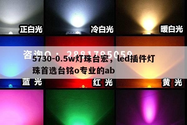 5730-0.5w灯珠台宏，led插件灯珠首选台铭o专业的ab-第1张图片-led灯珠, 贴片led灯珠, 直插led灯珠, 大功率灯珠, 3528灯珠, led灯珠厂家广东台宏光电科技有限公司 服务热线400-689-8189