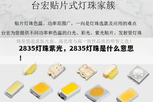 2835灯珠紫光,2835灯珠是什么意思!-第1张图片-led灯珠, 贴片led灯珠, 直插led灯珠, 大功率灯珠, 3528灯珠, led灯珠厂家广东台宏光电科技有限公司 服务热线400-689-8189 2835灯珠紫光,2835灯珠是什么意思!-第1张图片-led灯珠, 贴片led灯珠, 直插led灯珠, 大功率灯珠, 3528灯珠, led灯珠厂家广东台宏光电科技有限公司 服务热线400-689-8189