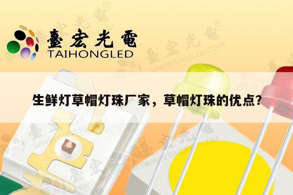 生鲜灯草帽灯珠厂家,草帽灯珠的优点?-第1张图片-led灯珠, 贴片led灯珠, 直插led灯珠, 大功率灯珠, 3528灯珠, led灯珠厂家广东台宏光电科技有限公司 服务热线400-689-8189 生鲜灯草帽灯珠厂家,草帽灯珠的优点?-第1张图片-led灯珠, 贴片led灯珠, 直插led灯珠, 大功率灯珠, 3528灯珠, led灯珠厂家广东台宏光电科技有限公司 服务热线400-689-8189