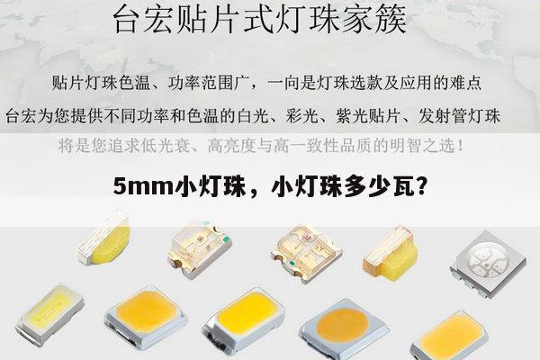 5mm小灯珠,小灯珠多少瓦?-第1张图片-led灯珠, 贴片led灯珠, 直插led灯珠, 大功率灯珠, 3528灯珠, led灯珠厂家广东台宏光电科技有限公司 服务热线400-689-8189 5mm小灯珠,小灯珠多少瓦?-第1张图片-led灯珠, 贴片led灯珠, 直插led灯珠, 大功率灯珠, 3528灯珠, led灯珠厂家广东台宏光电科技有限公司 服务热线400-689-8189