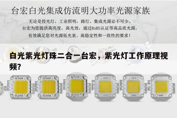 白光紫光灯珠二合一台宏,紫光灯工作原理视频?-第1张图片-led灯珠, 贴片led灯珠, 直插led灯珠, 大功率灯珠, 3528灯珠, led灯珠厂家广东台宏光电科技有限公司 服务热线400-689-8189 白光紫光灯珠二合一台宏,紫光灯工作原理视频?-第1张图片-led灯珠, 贴片led灯珠, 直插led灯珠, 大功率灯珠, 3528灯珠, led灯珠厂家广东台宏光电科技有限公司 服务热线400-689-8189