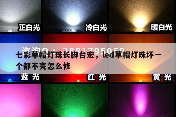 七彩草帽灯珠长脚台宏，led草帽灯珠坏一个都不亮怎么修-第1张图片-led灯珠, 贴片led灯珠, 直插led灯珠, 大功率灯珠, 3528灯珠, led灯珠厂家广东台宏光电科技有限公司 服务热线400-689-8189