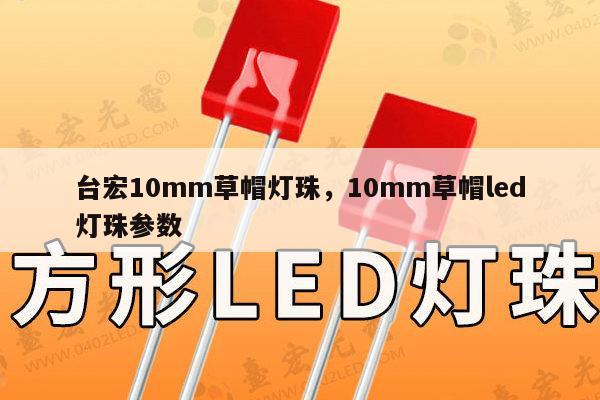 台宏10mm草帽灯珠，10mm草帽led灯珠参数-第1张图片-led灯珠, 贴片led灯珠, 直插led灯珠, 大功率灯珠, 3528灯珠, led灯珠厂家广东台宏光电科技有限公司 服务热线400-689-8189