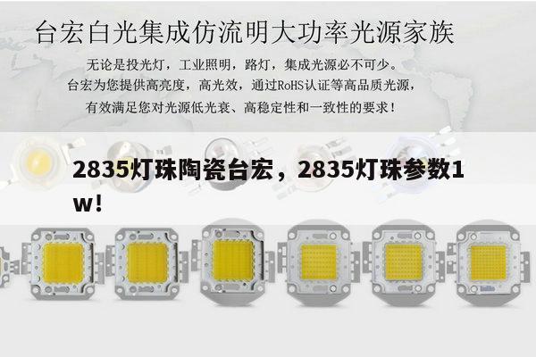 2835灯珠陶瓷台宏,2835灯珠参数1w!-第1张图片-led灯珠, 贴片led灯珠, 直插led灯珠, 大功率灯珠, 3528灯珠, led灯珠厂家广东台宏光电科技有限公司 服务热线400-689-8189 2835灯珠陶瓷台宏,2835灯珠参数1w!-第1张图片-led灯珠, 贴片led灯珠, 直插led灯珠, 大功率灯珠, 3528灯珠, led灯珠厂家广东台宏光电科技有限公司 服务热线400-689-8189