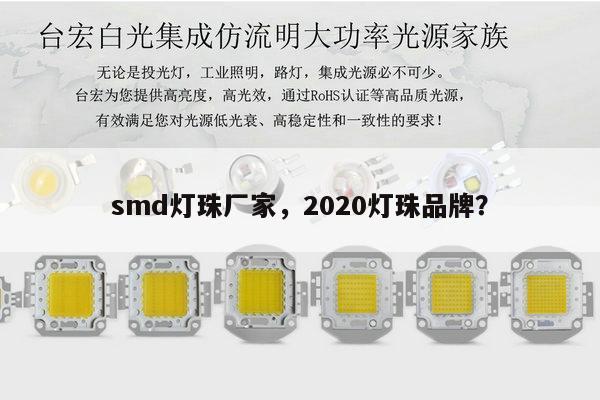 smd灯珠厂家，2020灯珠品牌？-第1张图片-led灯珠, 贴片led灯珠, 直插led灯珠, 大功率灯珠, 3528灯珠, led灯珠厂家广东台宏光电科技有限公司 服务热线400-689-8189