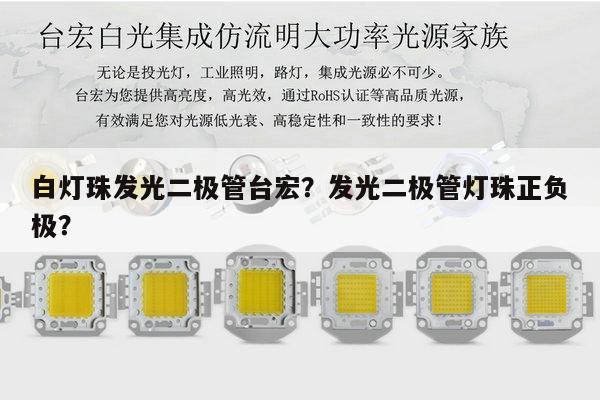 白灯珠发光二极管台宏?发光二极管灯珠正负极?-第1张图片-led灯珠, 贴片led灯珠, 直插led灯珠, 大功率灯珠, 3528灯珠, led灯珠厂家广东台宏光电科技有限公司 服务热线400-689-8189 白灯珠发光二极管台宏?发光二极管灯珠正负极?-第1张图片-led灯珠, 贴片led灯珠, 直插led灯珠, 大功率灯珠, 3528灯珠, led灯珠厂家广东台宏光电科技有限公司 服务热线400-689-8189