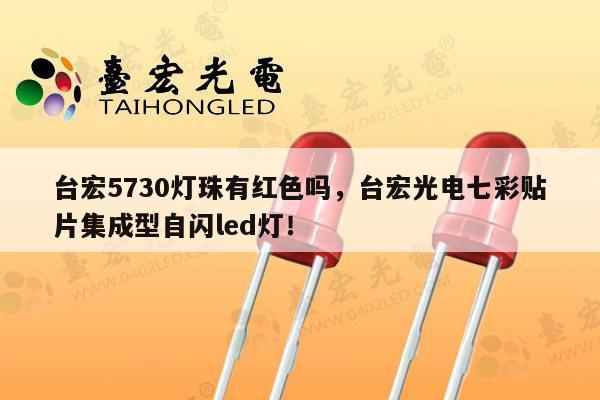台宏5730灯珠有红色吗,台宏光电七彩贴片集成型自闪led灯!-第1张图片-led灯珠, 贴片led灯珠, 直插led灯珠, 大功率灯珠, 3528灯珠, led灯珠厂家广东台宏光电科技有限公司 服务热线400-689-8189 台宏5730灯珠有红色吗,台宏光电七彩贴片集成型自闪led灯!-第1张图片-led灯珠, 贴片led灯珠, 直插led灯珠, 大功率灯珠, 3528灯珠, led灯珠厂家广东台宏光电科技有限公司 服务热线400-689-8189
