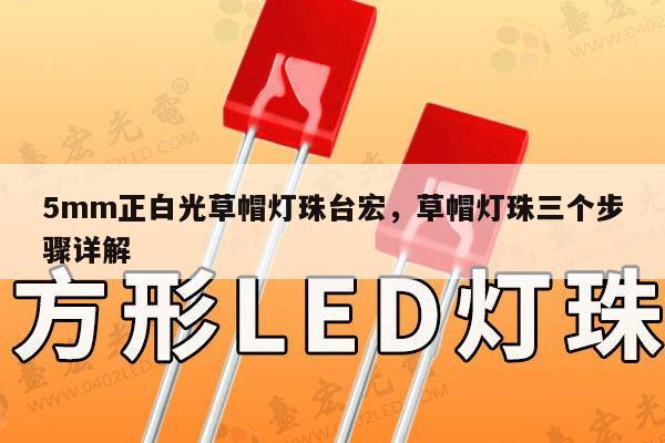 5mm正白光草帽灯珠台宏，草帽灯珠三个步骤详解-第1张图片-led灯珠, 贴片led灯珠, 直插led灯珠, 大功率灯珠, 3528灯珠, led灯珠厂家广东台宏光电科技有限公司 服务热线400-689-8189
