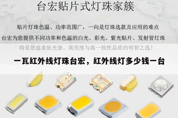 一瓦红外线灯珠台宏，红外线灯多少钱一台-第1张图片-led灯珠, 贴片led灯珠, 直插led灯珠, 大功率灯珠, 3528灯珠, led灯珠厂家广东台宏光电科技有限公司 服务热线400-689-8189