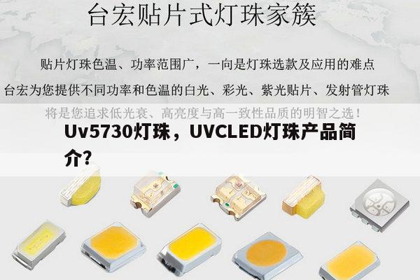 Uv5730灯珠,UVCLED灯珠产品简介?-第1张图片-led灯珠, 贴片led灯珠, 直插led灯珠, 大功率灯珠, 3528灯珠, led灯珠厂家广东台宏光电科技有限公司 服务热线400-689-8189 Uv5730灯珠,UVCLED灯珠产品简介?-第1张图片-led灯珠, 贴片led灯珠, 直插led灯珠, 大功率灯珠, 3528灯珠, led灯珠厂家广东台宏光电科技有限公司 服务热线400-689-8189