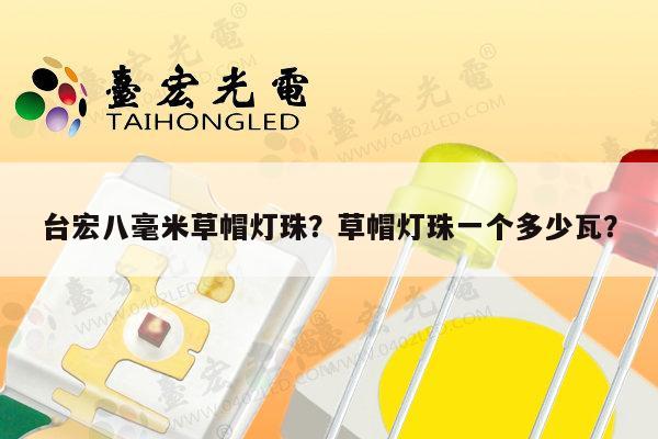 台宏八毫米草帽灯珠?草帽灯珠一个多少瓦?-第1张图片-led灯珠, 贴片led灯珠, 直插led灯珠, 大功率灯珠, 3528灯珠, led灯珠厂家广东台宏光电科技有限公司 服务热线400-689-8189 台宏八毫米草帽灯珠?草帽灯珠一个多少瓦?-第1张图片-led灯珠, 贴片led灯珠, 直插led灯珠, 大功率灯珠, 3528灯珠, led灯珠厂家广东台宏光电科技有限公司 服务热线400-689-8189