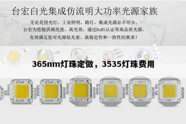 365nm灯珠定做，3535灯珠费用-第1张图片-led灯珠, 贴片led灯珠, 直插led灯珠, 大功率灯珠, 3528灯珠, led灯珠厂家广东台宏光电科技有限公司 服务热线400-689-8189