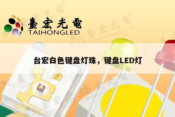 台宏白色键盘灯珠，键盘LED灯-第1张图片-led灯珠, 贴片led灯珠, 直插led灯珠, 大功率灯珠, 3528灯珠, led灯珠厂家广东台宏光电科技有限公司 服务热线400-689-8189