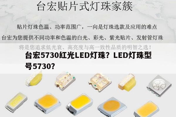 台宏5730红光LED灯珠？LED灯珠型号5730？-第1张图片-led灯珠, 贴片led灯珠, 直插led灯珠, 大功率灯珠, 3528灯珠, led灯珠厂家广东台宏光电科技有限公司 服务热线400-689-8189