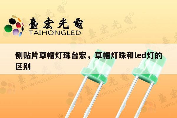 侧贴片草帽灯珠台宏,草帽灯珠和led灯的区别-第1张图片-led灯珠, 贴片led灯珠, 直插led灯珠, 大功率灯珠, 3528灯珠, led灯珠厂家广东台宏光电科技有限公司 服务热线400-689-8189 侧贴片草帽灯珠台宏,草帽灯珠和led灯的区别-第1张图片-led灯珠, 贴片led灯珠, 直插led灯珠, 大功率灯珠, 3528灯珠, led灯珠厂家广东台宏光电科技有限公司 服务热线400-689-8189