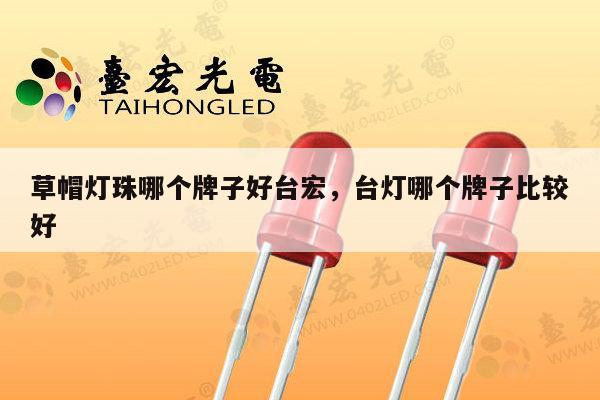 草帽灯珠哪个牌子好台宏，台灯哪个牌子比较好-第1张图片-led灯珠, 贴片led灯珠, 直插led灯珠, 大功率灯珠, 3528灯珠, led灯珠厂家广东台宏光电科技有限公司 服务热线400-689-8189
