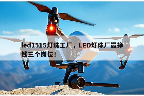led1515灯珠工厂，LED灯珠厂最挣钱三个岗位！-第1张图片-led灯珠, 贴片led灯珠, 直插led灯珠, 大功率灯珠, 3528灯珠, led灯珠厂家广东台宏光电科技有限公司 服务热线400-689-8189