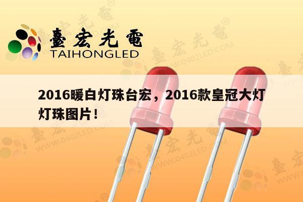 2016暖白灯珠台宏，2016款皇冠大灯灯珠图片！-第1张图片-led灯珠, 贴片led灯珠, 直插led灯珠, 大功率灯珠, 3528灯珠, led灯珠厂家广东台宏光电科技有限公司 服务热线400-689-8189