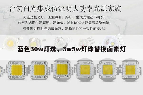 蓝色30w灯珠,3w5w灯珠替换卤素灯-第1张图片-led灯珠, 贴片led灯珠, 直插led灯珠, 大功率灯珠, 3528灯珠, led灯珠厂家广东台宏光电科技有限公司 服务热线400-689-8189 蓝色30w灯珠,3w5w灯珠替换卤素灯-第1张图片-led灯珠, 贴片led灯珠, 直插led灯珠, 大功率灯珠, 3528灯珠, led灯珠厂家广东台宏光电科技有限公司 服务热线400-689-8189
